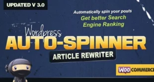 Wordpress Auto Spinner - Articles Rewriter