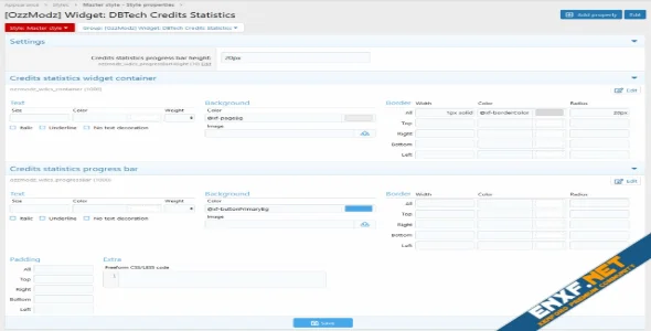 XenForo DBTech Credits Statistics Addon v2.0.0 by OzzModz