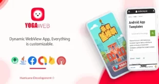 YOGAweb v2 - Android WebView Template