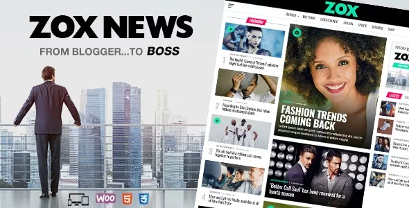 Zox News v3.13 – Professional WordPress News & Magazine Theme