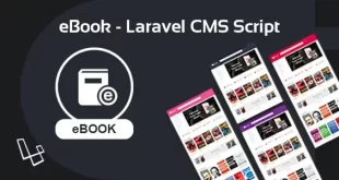 eBook - Laravel CMS Script