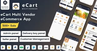 eCart - Multi Vendor eCommerce System