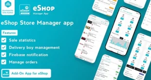 eShop - Ecommerce Admin / Store Manager app