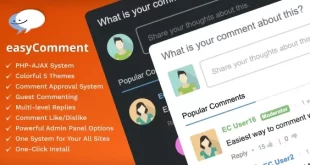 easyComment – PHP Comment Script