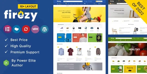 firezy 2022 Update – Multipurpose WooCommerce Theme Free