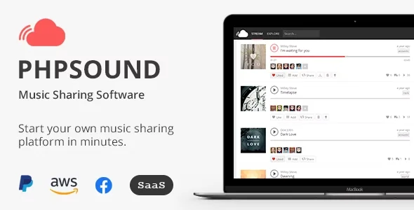 phpSound v6.6.0 – Music Sharing Platform Nulled PHP Script