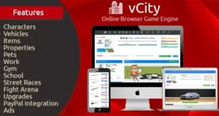 vCity - Online Browser Game Platform