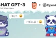 Chat GPT-3 OpenAI HTML 5