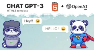 Chat GPT-3 OpenAI HTML 5