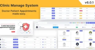 Clinic Management System - Doctor Patient Appointment Management System Laravel