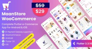 MaanStore - Flutter eCommerce Full App ( Android & iOS )