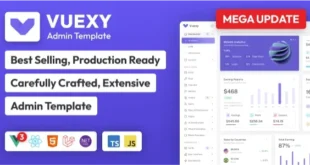 Vuexy - Vuejs, React - Next.js, HTML, Laravel & Asp.Net Admin Dashboard Template