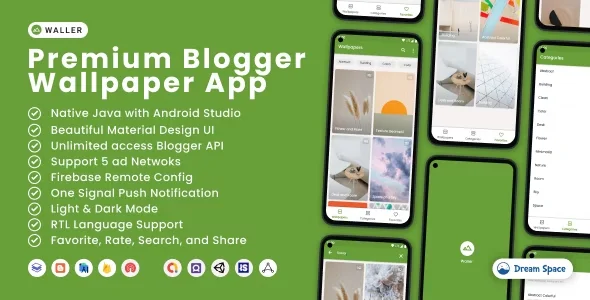 Waller - Blogger Wallpaper App 1.1