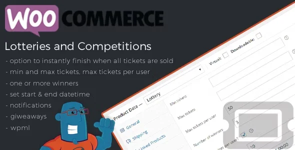 WooCommerce Lottery - WordPress Competitions and Lotteries, Lottery for WooCommerce