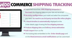 WooCommerce Shipping Tracking