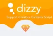 dizzy - Support Creators Content Script